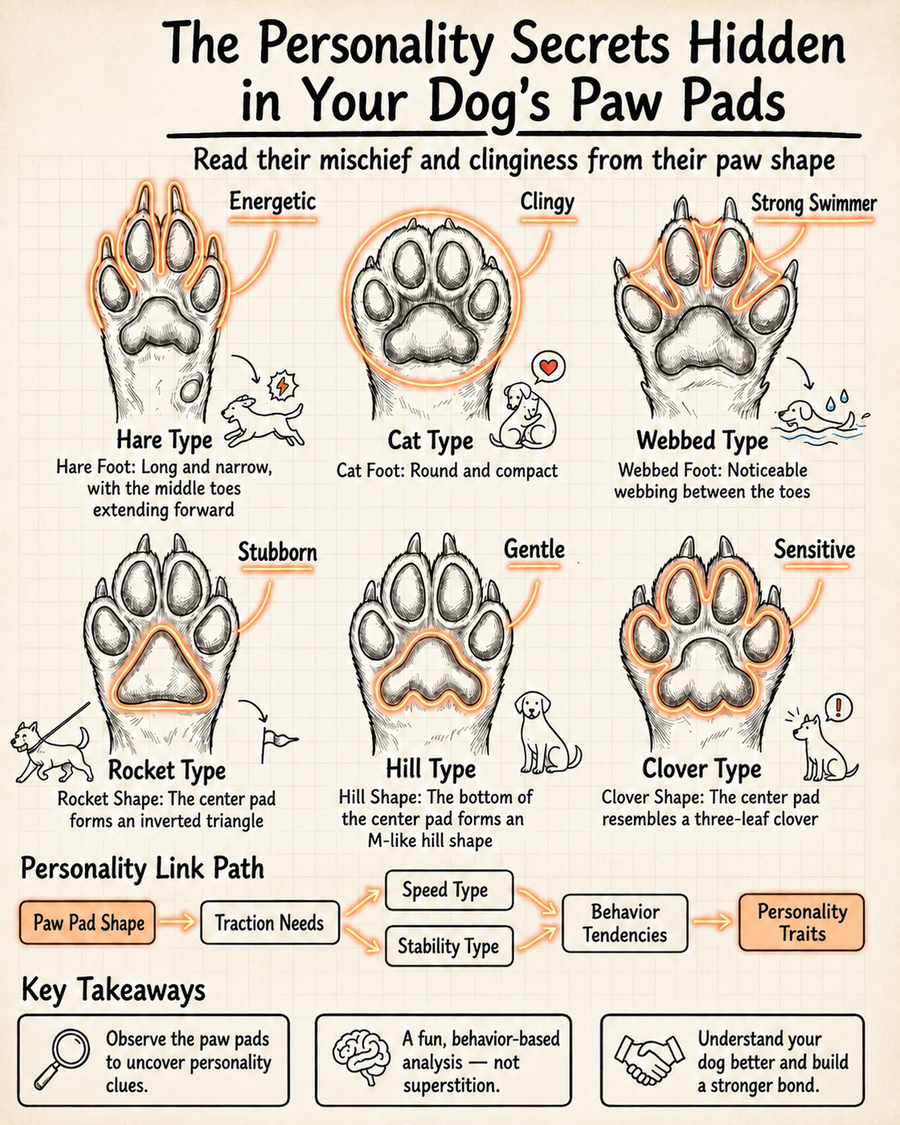 What Your Dog’s Paw Pads Might Say About Their Personality