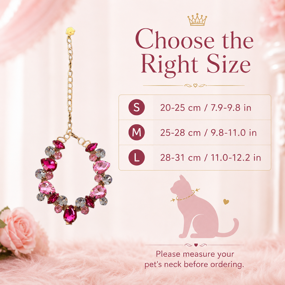 Luxury Rhinestone Pet Necklace - product image 9