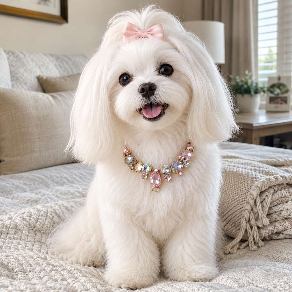 Luxury Rhinestone Pet Necklace - product image 4
